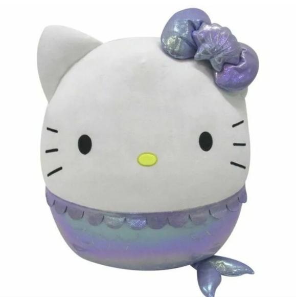 HUGE!!! XXL Hello Kitty mermaid squishmallow. Over 2 ft tall! - Picture 1 of 10